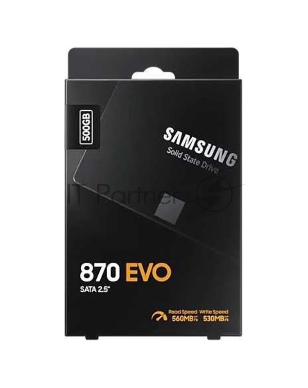 Накопитель SSD Samsung 500Gb 870 EVO MZ-77E500B (/EU/KR) (SATA3)