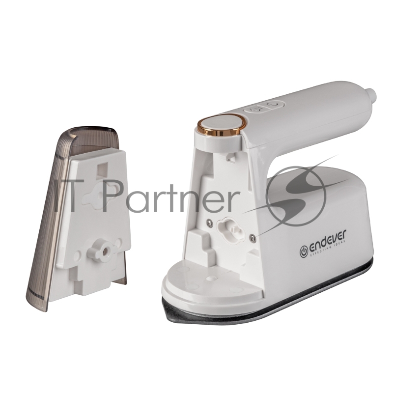 Отпариватель для одежды компактный Endever Odyssey Q-459, белый, мощность 1300 Вт, производительность пара 25 г/мин, емкость бака 0,1л, 10 шт/уп.