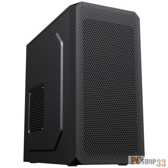 Корпус MiniTower Foxline FL-707 450W black (mATX, 2xUSB3.0) (FL-707-FZ450R-U32)