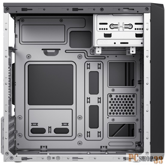 Корпус MiniTower Foxline FL-707 450W black (mATX, 2xUSB3.0) (FL-707-FZ450R-U32)