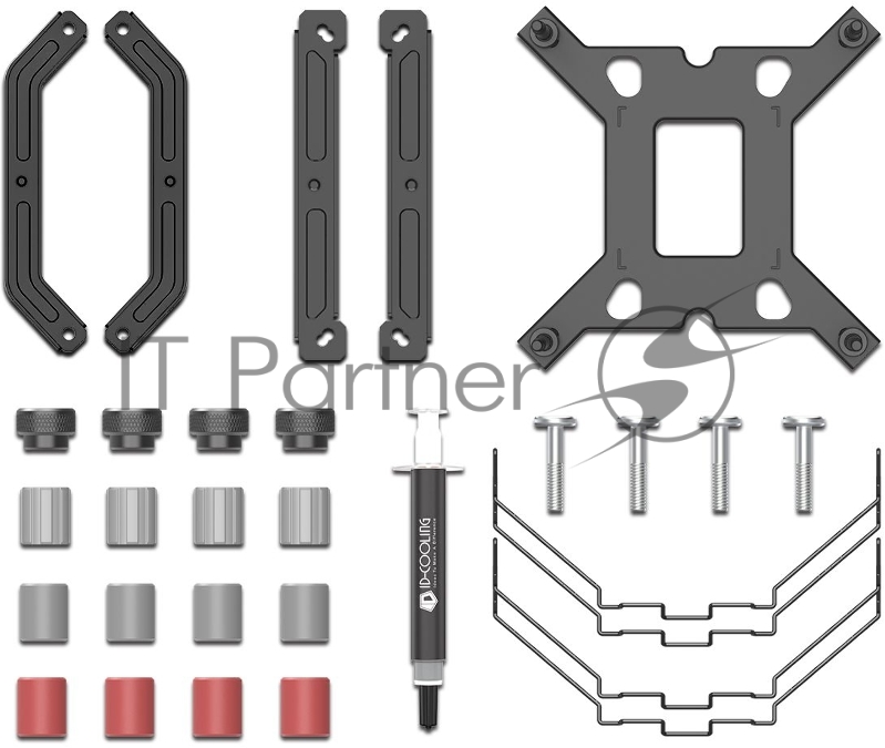 Вентилятор для процессора ID-COOLING SE-224-XTS MINI BLACK 4-pin, 180W/PWM/LGA1700/1200/ 115x/AM4/AM5