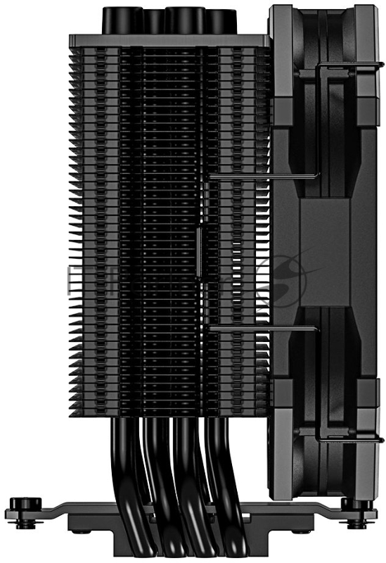 Вентилятор для процессора ID-COOLING SE-224-XTS MINI BLACK 4-pin, 180W/PWM/LGA1700/1200/ 115x/AM4/AM5