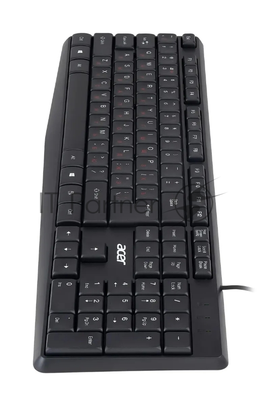 Клавиатура Acer OKW121 черный USB