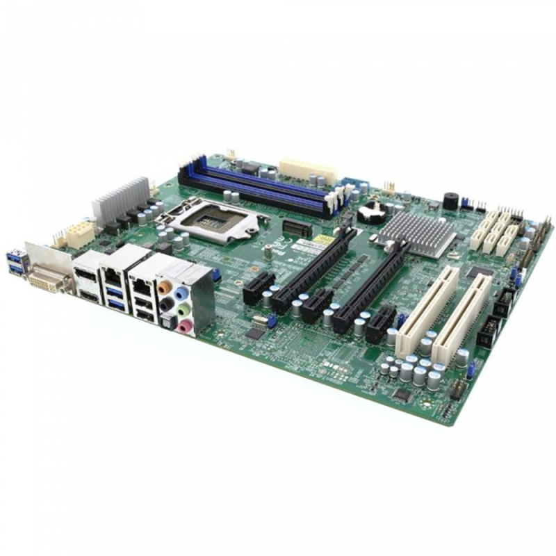 Серв. мат. плата Socket1151 Supermicro X11SAE-O (iC236, 4xDDR4, SATA III, RAID, 2xPCI-E x16 + 3xPCI-E x1 + 2xPCI, DVI, DP, HDMI, 2x1Гбит LAN, USB3.0, ATX)