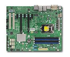 Серв. мат. плата Socket1151 Supermicro X11SAE-O (iC236, 4xDDR4, SATA III, RAID, 2xPCI-E x16 + 3xPCI-E x1 + 2xPCI, DVI, DP, HDMI, 2x1Гбит LAN, USB3.0, ATX)