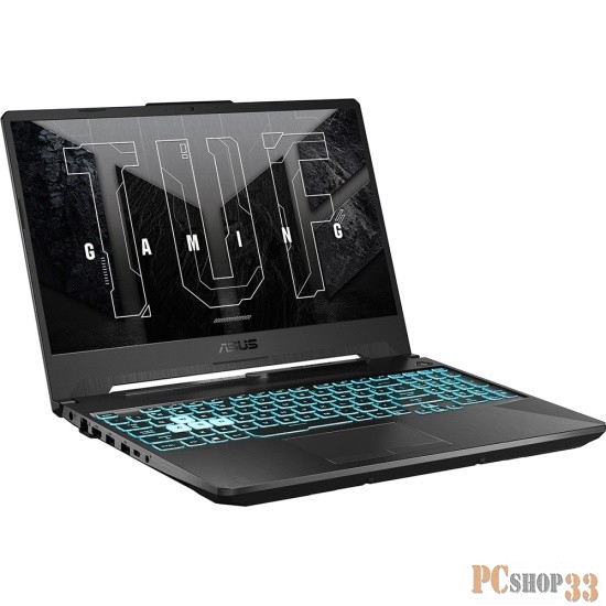 Ноутбук Asus TUF Gaming F15 FX506HF-HN027 Core i5 11400H 16Gb SSD512Gb NVIDIA GeForce RTX 2050 4Gb 15.6 IPS FHD (1920x1080) noOS black WiFi BT Cam (90NR0HB4-M00610)
