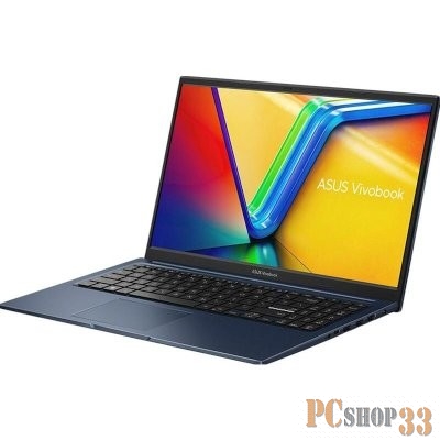 Ноутбук Asus Vivobook 15 X1504VA-BQ281 Core i3 1315U 8Gb SSD512Gb Intel UHD Graphics 15.6 IPS FHD (1920x1080) noOS blue WiFi BT Cam (90NB10J1-M00BL0)