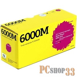 Расходные материалы T2 106R01632 (TC-X6000M) для Xerox Phaser 6000/6010 (1000 стр.) пурпурный, с чипом