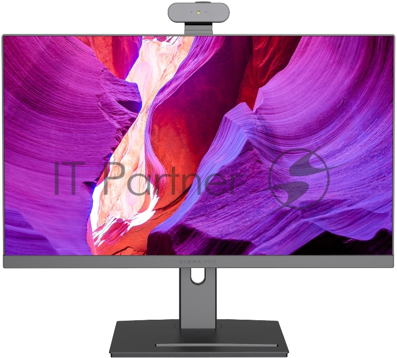 Моноблок Digma PRO AiO 23A 23.8 IPS Ryzen 3 5425U (2.7) 8Gb SSD256Gb RGr Windows 11 Professional WiFi 90W клавиатура мышь Cam черный 1920x1080
