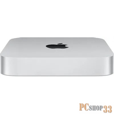 Компьютер Apple Mac mini A2686 slim M2 8 core 16Gb SSD512Gb 10 core GPU macOS GbitEth WiFi BT серебристый (Z16K0000A)