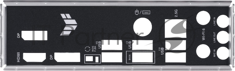 Материнская плата Asus TUF GAMING A620M-PLUS WIFI SocketAM5 AMD A620 4xDDR5 mATX AC`97 8ch(7.1) 2.5Gg RAID+HDMI+DP