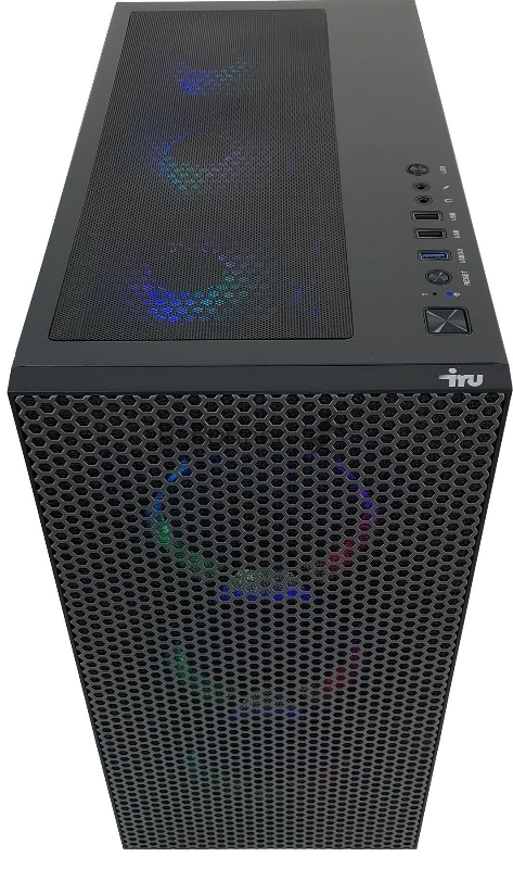 Компьютер IRU Game 710Z6GP MT i7 12700F (2.1) 32Gb SSD1Tb RTX4080 16Gb Free DOS GbitEth 700W черный (1969209)