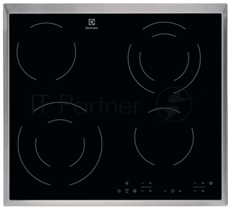 Варочная поверхность Electrolux EHF6342XOK черный