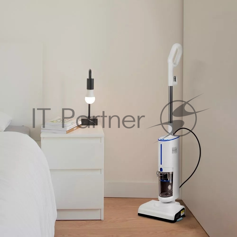 Пылесос паровой Kitfort КТ-5157-3 1000Вт белый/синий