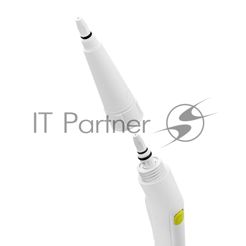 Пароочиститель ручной Kitfort КТ-9109-2 1000Вт белый/салатовый