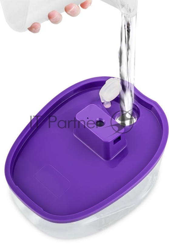 Отпариватель ручной Kitfort КТ-989 1630Вт фиолетовый/белый