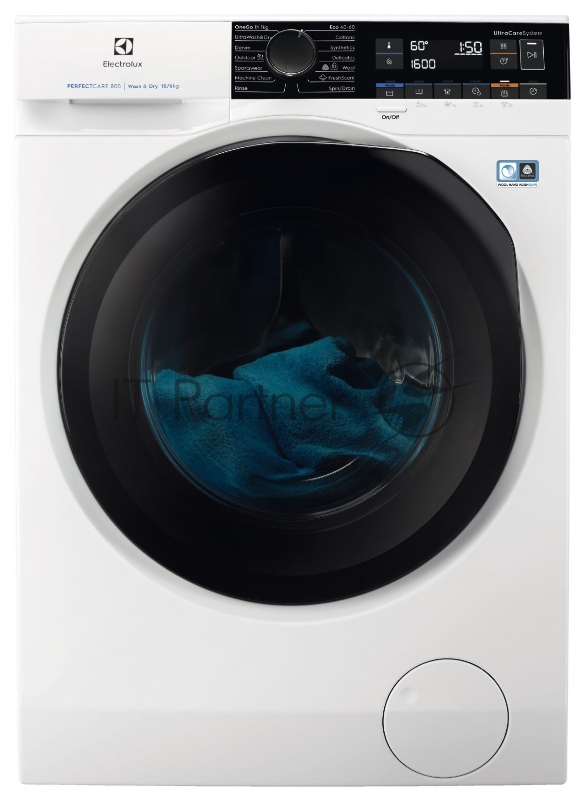 Стиральная машина Electrolux PerfectCare 800 EW8WN261B пан.англ. класс: A загр.фронтальная макс.:10кг (с сушкой) белый