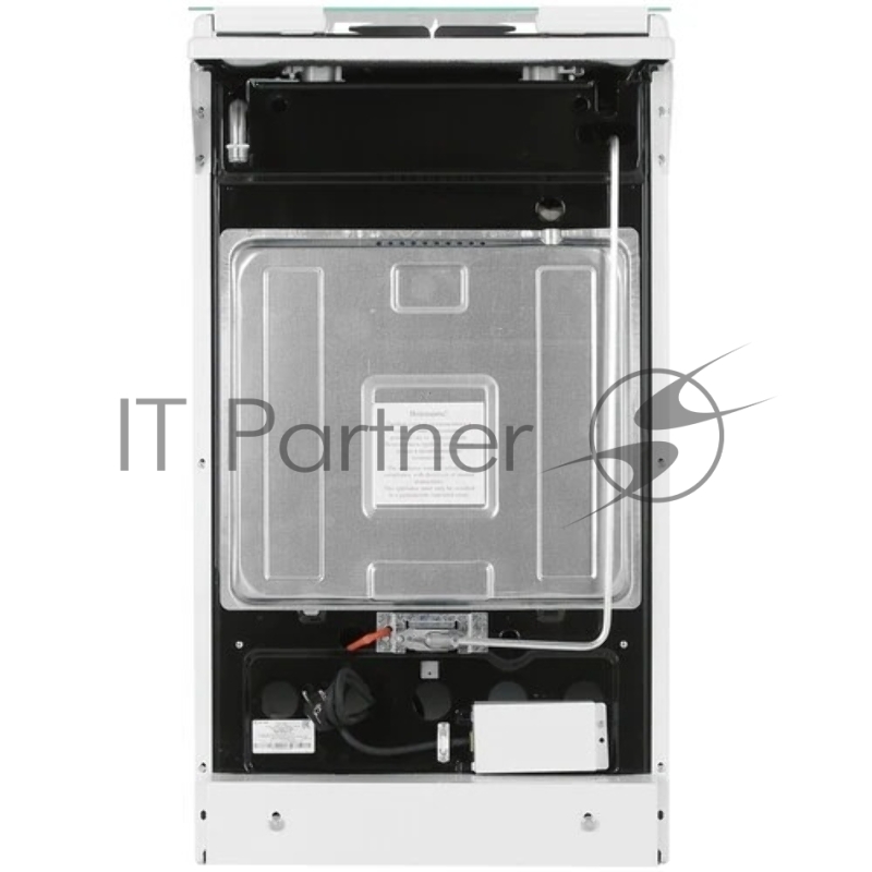 Газовая плита De Luxe 5040.32г(кр)чр 010 нержавеющая сталь