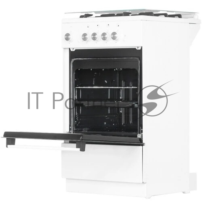 Газовая плита De Luxe 5040.32г(кр)чр 010 нержавеющая сталь