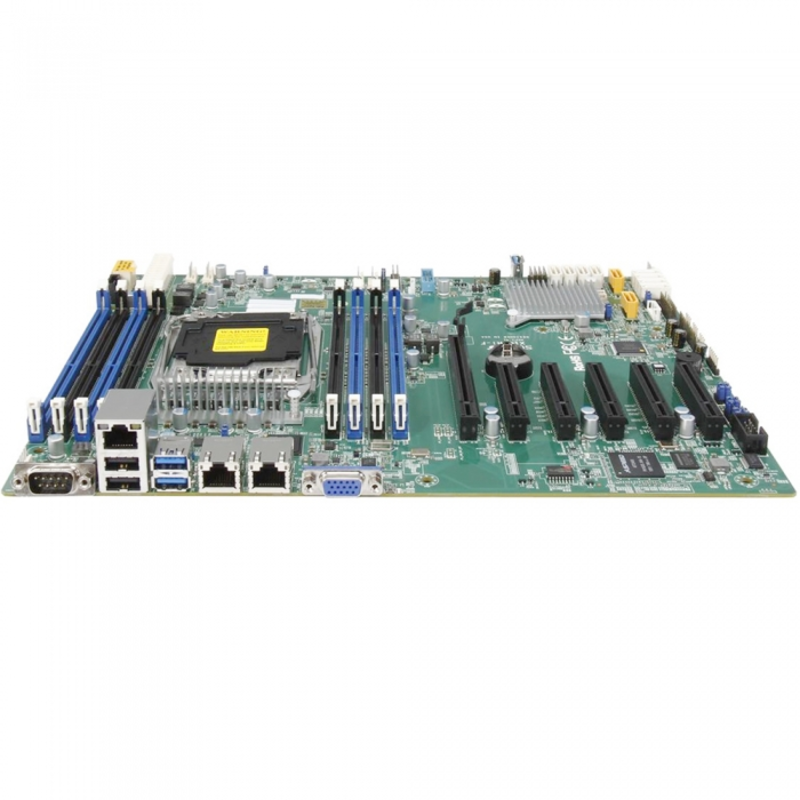 Серв. мат. плата Socket2011-v3 Supermicro X10SRI-F (iC612, 8xDDR4, SATA III, RAID, PCI-E x16 v3.0, 3xPCI-E x8 v3.0, 2xPCI-E x8 v2.0, D-Sub, 2x1Гбит LAN, IPMI, USB2.0, USB3.0, ATX)
