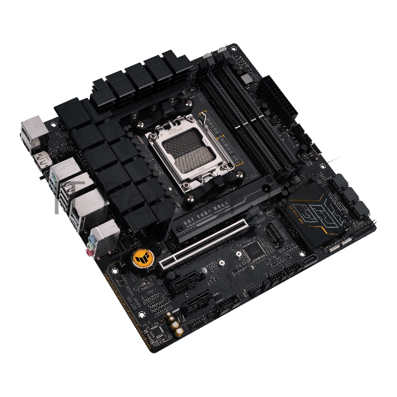 Материнская плата Asus TUF GAMING B650M-E SocketAM5 AMD B650 4xDDR5 mATX AC`97 8ch(7.1) 2.5Gg RAID+HDMI+DP