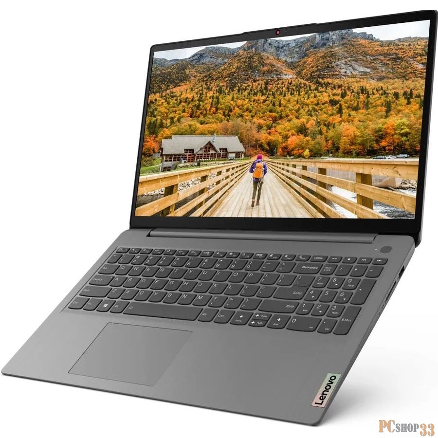 Ноутбук Lenovo IdeaPad 3 15ITL6 Core i7 1165G7 8Gb SSD512Gb NVIDIA GeForce MX450 2Gb 15.6 TN FHD (1920x1080) noOS grey WiFi BT Cam (82H802QARK)