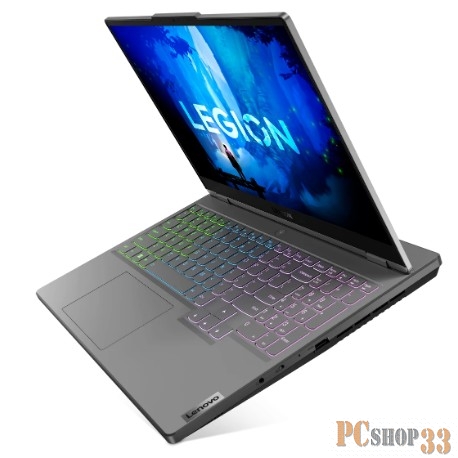 Ноутбук Lenovo Legion 5 15IAH7H Core i7 12700H 16Gb SSD1Tb NVIDIA GeForce RTX 3060 6Gb 15.6 IPS WQHD (2560x1440) noOS grey WiFi BT Cam (82RB00ESRK)