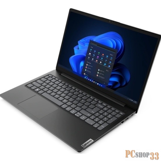 Ноутбук Lenovo V15 G3 IAP Core i5 1235U 8Gb SSD256Gb Intel UHD Graphics 15.6 TN FHD (1920x1080) Windows 11 Professional black WiFi BT Cam (82TT006DPB)