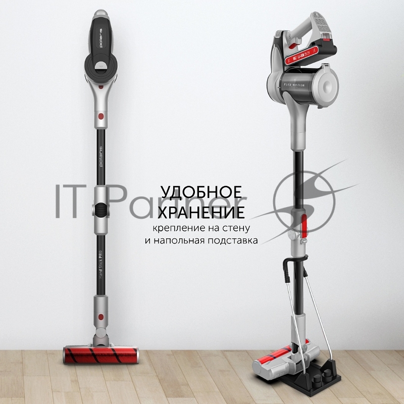 Пылесос ручной Polaris PVCS 5090 Clean Expert PRO 450Вт серый/черный