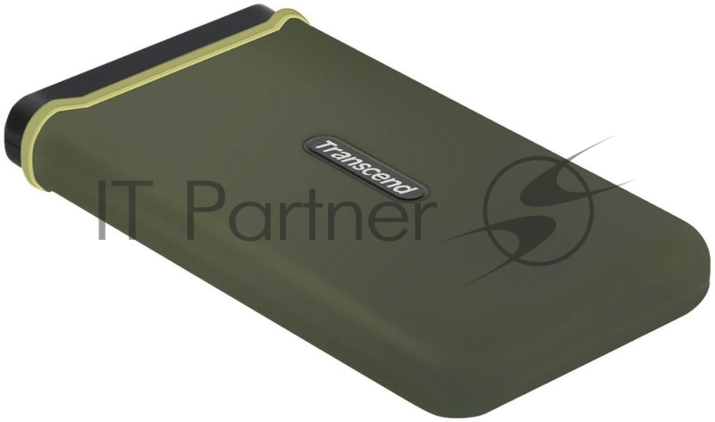 Накопитель SSD Transcend USB-C 500Gb TS500GESD380C темно-зеленый