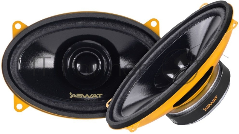 Колонки автомобильные Swat Horn SP-H46v2 (без решетки) 220Вт 88дБ 4Ом 10x15см (4x6дюйм) (ком.:2кол.) широкополосные однополосные