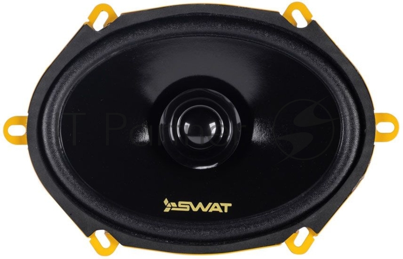 Колонки автомобильные Swat Horn SP-H57v2 (без решетки) 250Вт 91дБ 4Ом 13x18см (5x7дюйм) (ком.:2кол.) широкополосные однополосные