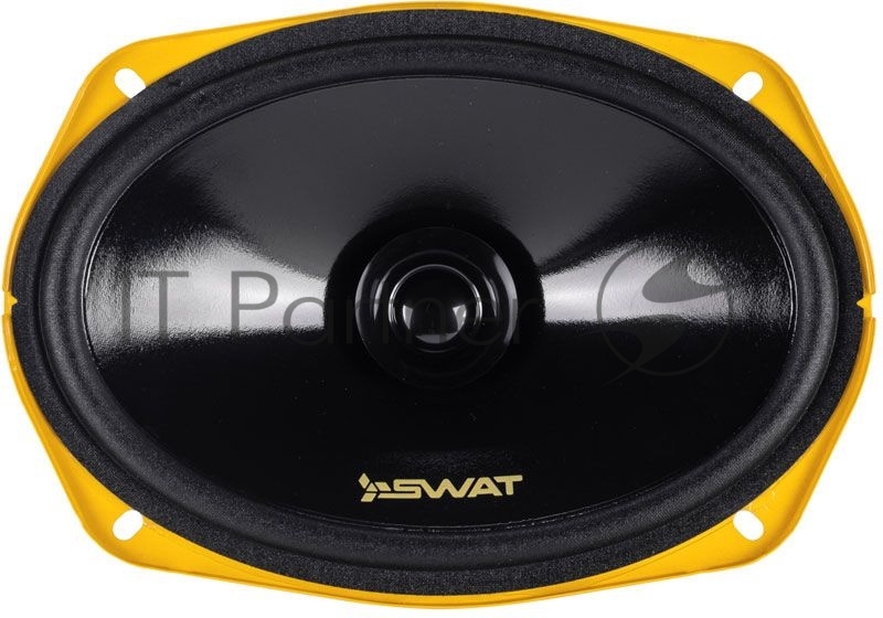 Колонки автомобильные Swat SP-H69v2 280Вт 90дБ 4Ом 15x23см (6x9дюйм) (ком.:2кол.) широкополосные однополосные