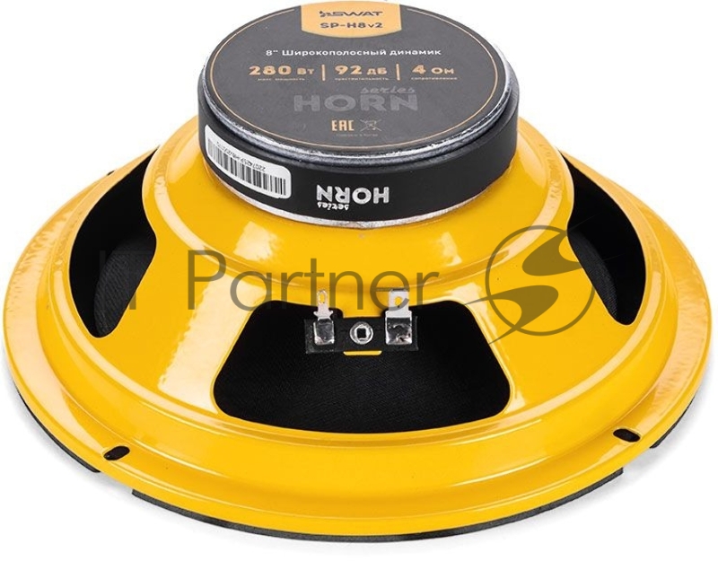 Колонки автомобильные Swat SP-H8v2 280Вт 90дБ 4Ом 20см (8дюйм) (ком.:2кол.) широкополосные однополосные