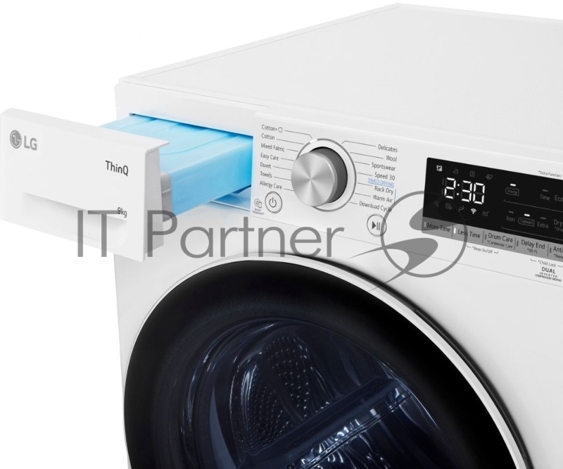 Сушильная машина LG RH90V9AV4N кл.энер.:A+++ макс.загр.:9кг белый