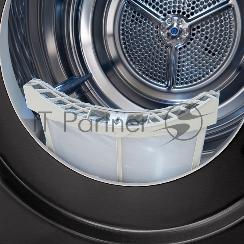 Сушильная машина LG RH90V9JV2N пан.англ. кл.энер.:A+++ макс.загр.:9кг черный