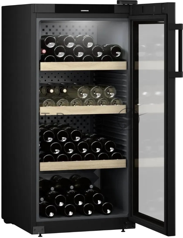 Винный шкаф Liebherr WPbl 4201 1-нокамерн. черный (однокамерный)