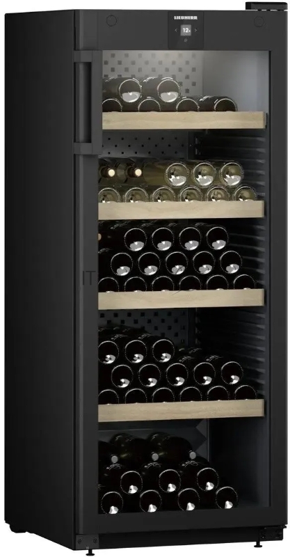Винный шкаф Liebherr WPbl 4601 1-нокамерн. черный (однокамерный)