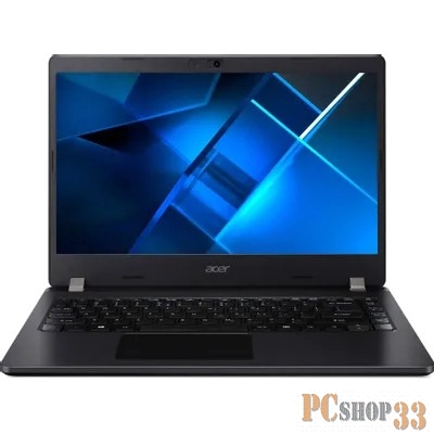 Ноутбук Acer TMP214-53 TravelMate 14.0 FHD(1920x1080) IPS nonGLARE/Intel Core i5-1135G7 2.40GHz Quad/16GB+512GB SSD/Integrated/WiFi/BT/1.0MP/S kg/noOS/1Y/BLACK