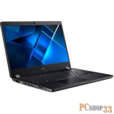 Ноутбук Acer TMP214-53 TravelMate 14.0 FHD(1920x1080) IPS nonGLARE/Intel Core i5-1135G7 2.40GHz Quad/16GB+512GB SSD/Integrated/WiFi/BT/1.0MP/S kg/noOS/1Y/BLACK