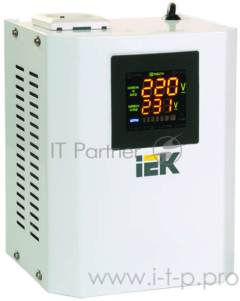 Стабилизаторы напряжения Iek IVS24-1-00500 Стабилизатор напряжения серии Boiler 0,5 кВА IEK