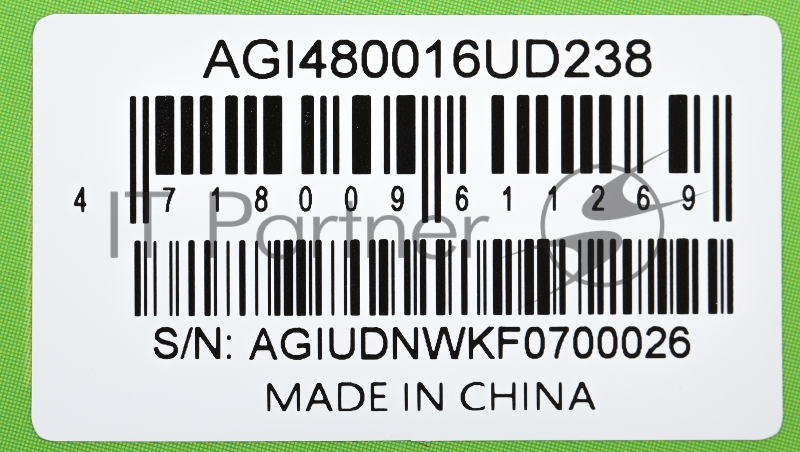 Память DDR5 16GB 4800MHz AGi AGI480016UD238 RTL PC5-38400 CL40 DIMM 288-pin 1.1В single rank Ret