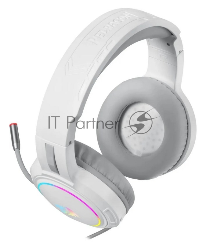 Игровая гарнитура Defender Mento RGB, 3.5мм, белые Redragon (71763)