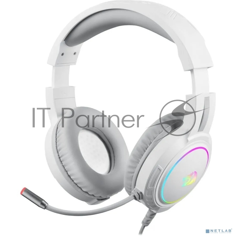 Игровая гарнитура Defender Mento RGB, 3.5мм, белые Redragon (71763)