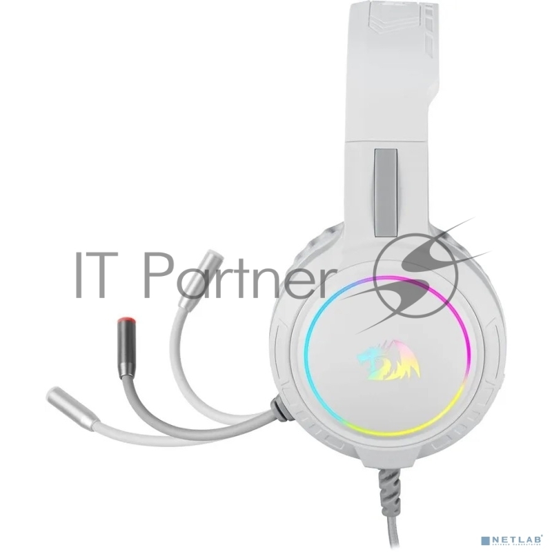 Игровая гарнитура Defender Mento RGB, 3.5мм, белые Redragon (71763)