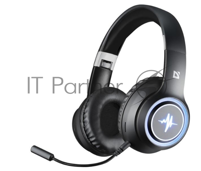 Беспроводная гарнитура Defender FreeMotion B571 черный, микрофон, LED, BT (63572)