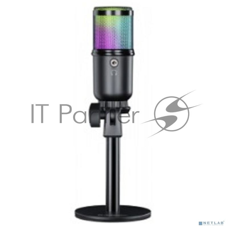 Игровой стрим микрофон Defender Glow GMC 400 USB, провод 1.3 м (64640)