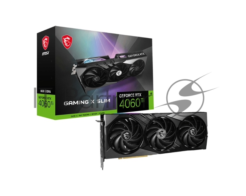 Видеокарта PCIE16 RTX4060TI 16GB 4060 TI VENTUS 3X 16G OC MSI