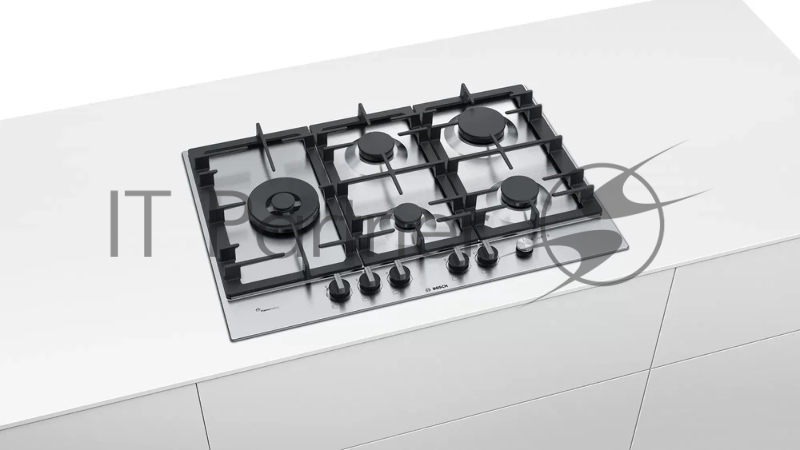 Газовая варочная поверхность Bosch PCS7A5M90 нержавеющая сталь