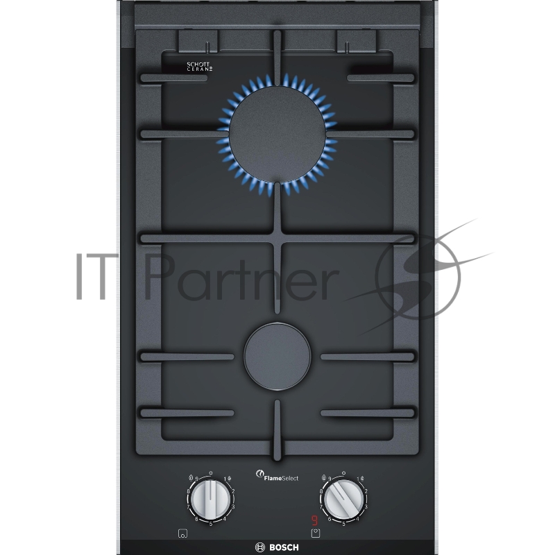 Газовая варочная поверхность Bosch PRB3A6D70M черный